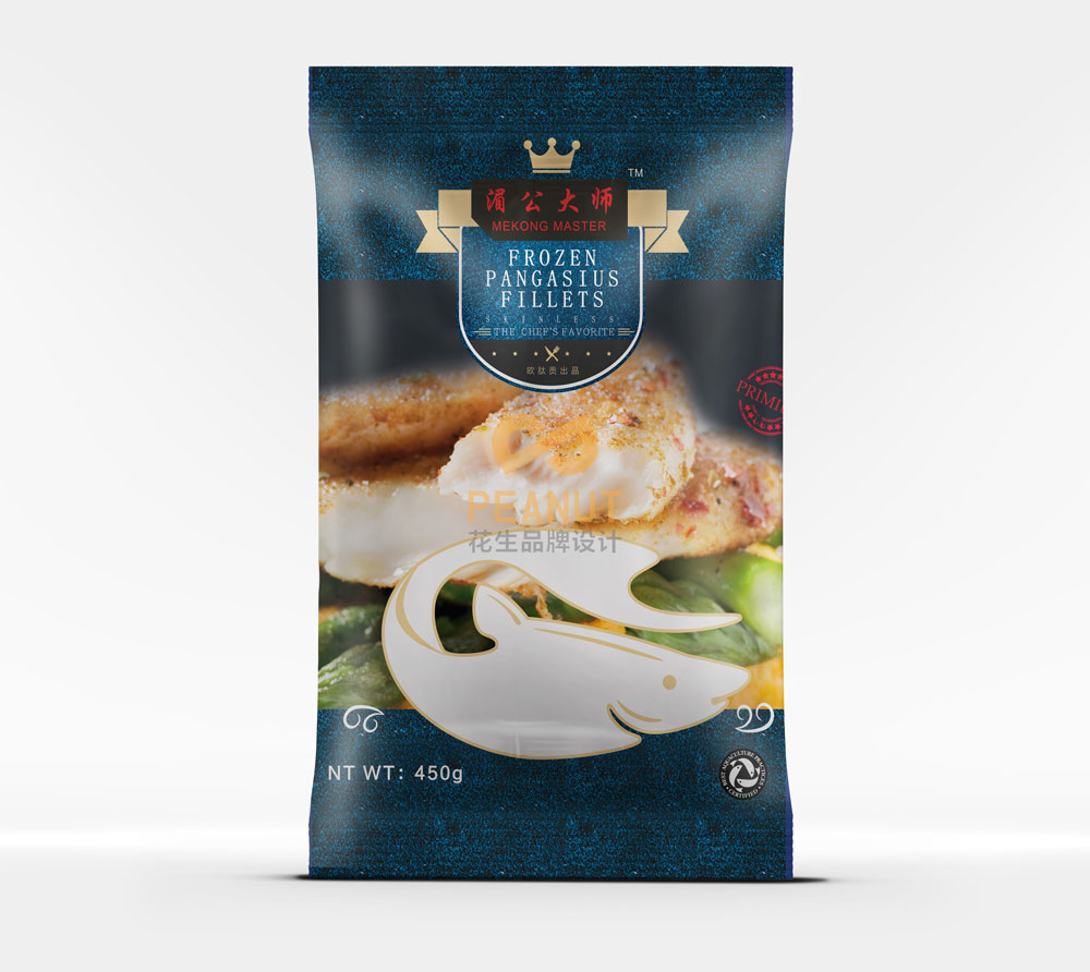 巴沙魚食品包裝設計|廣州食品包裝設計公司-廣州花生品牌設計